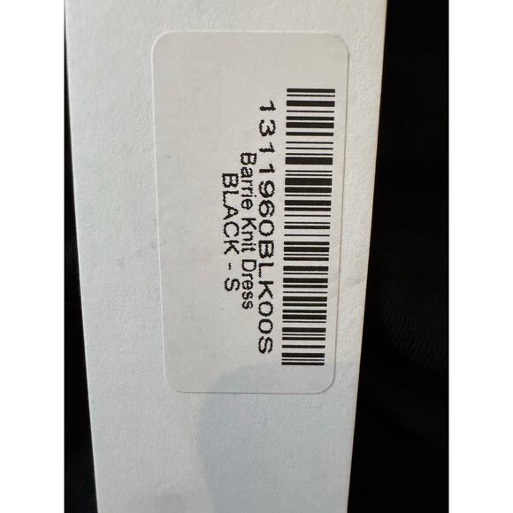 REFORMATION Barrie Knit Dress Black small (new with tags) - Picture 5 of 8